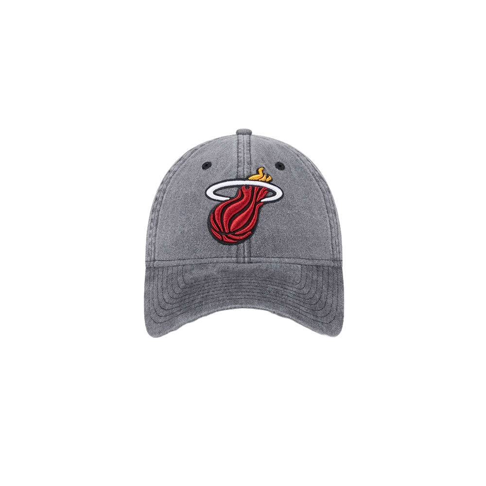 New Era Miami HEAT Rugged Team Dad Hat Unisex Caps New Era   