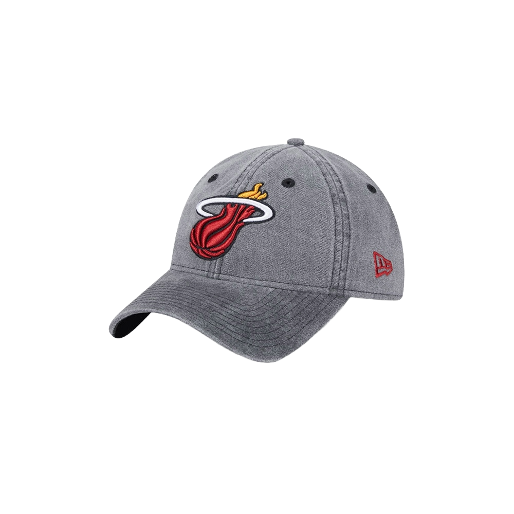 New Era Miami HEAT Rugged Team Dad Hat Unisex Caps New Era   