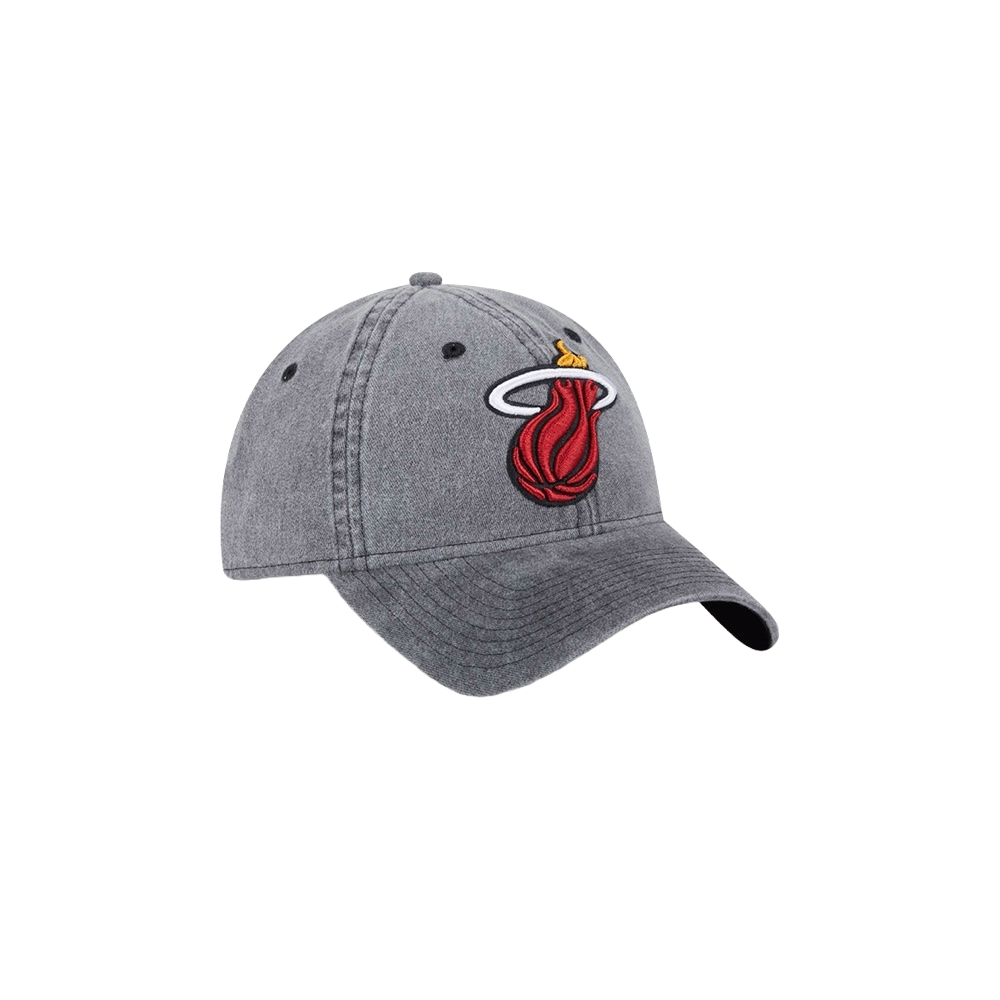 New Era Miami HEAT Rugged Team Dad Hat Unisex Caps New Era   