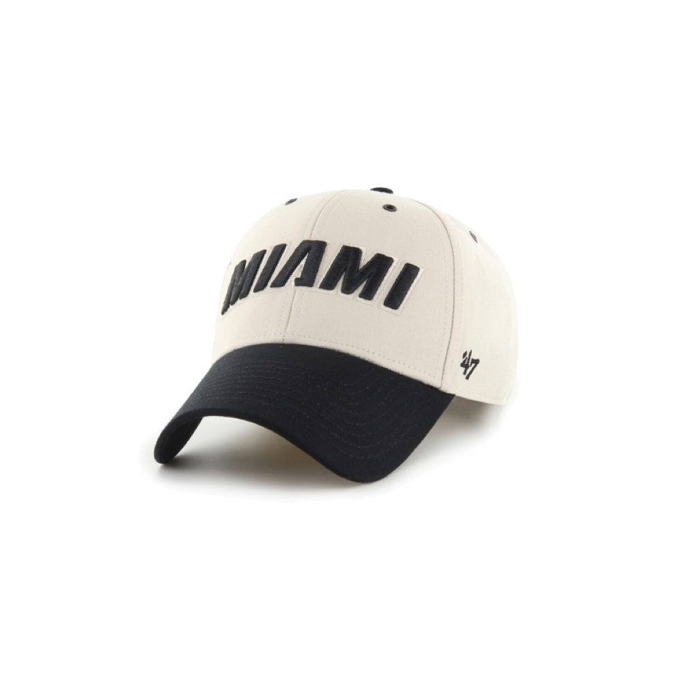 '47 Brand Miami HEAT Lunar Script Dad Hat Unisex Caps '47 Brand   