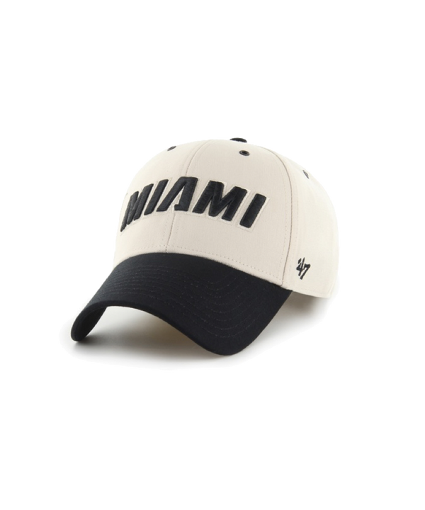 '47 Brand Miami HEAT Lunar Script Dad Hat Unisex Caps '47 Brand   