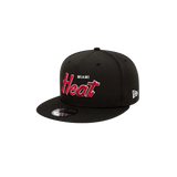 New Era Miami HEAT Retro Script Snapback - 3