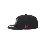 New Era Miami HEAT Script Sided Fitted Hat - 4