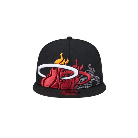 New Era Miami HEAT Team Shadow Snapback