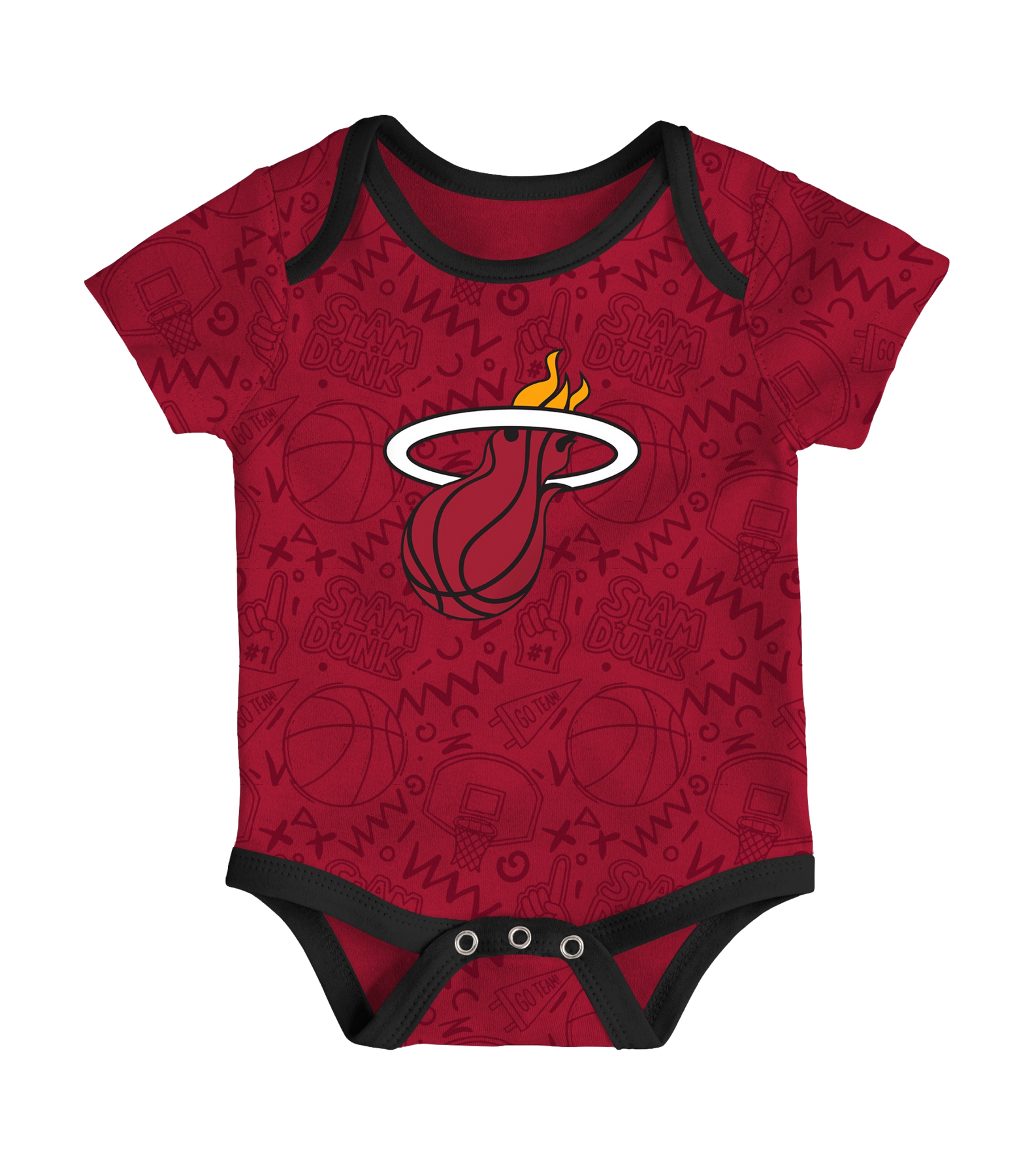 Miami HEAT 3 Piece Slam Dunk Creeper Infant Set Infant Set Outerstuff