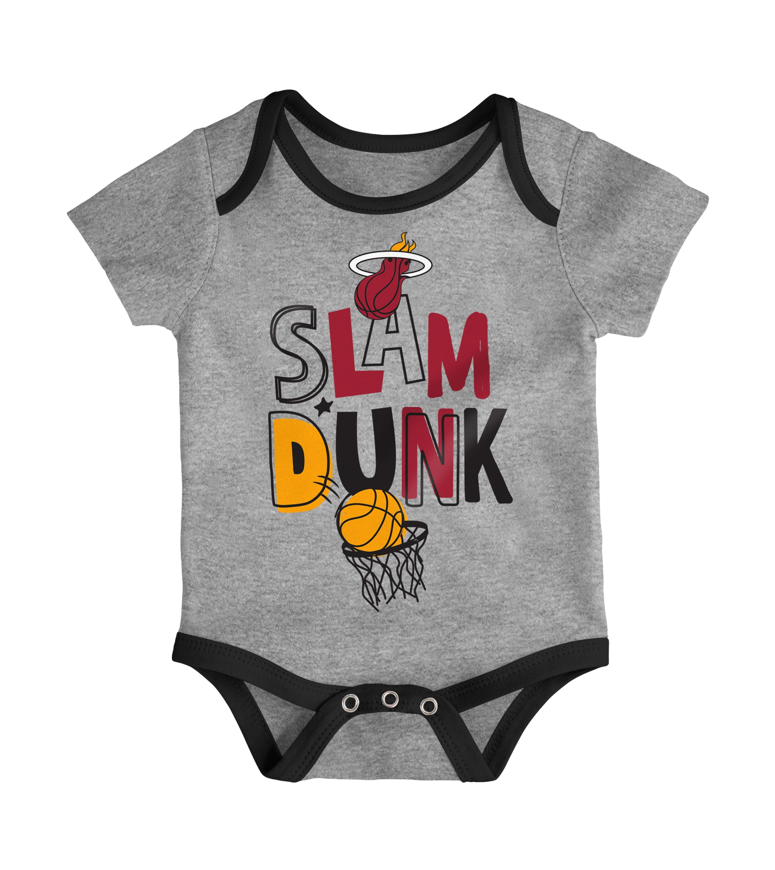 Miami HEAT 3 Piece Slam Dunk Creeper Infant Set Infant Set Outerstuff