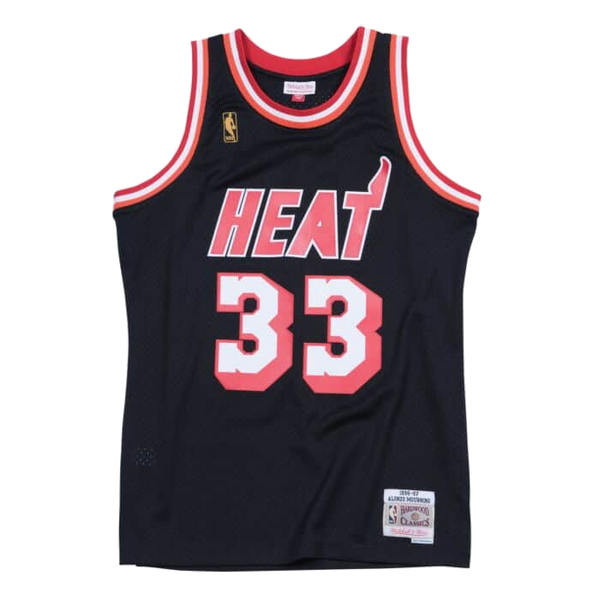 Alonzo Mourning Mitchell and Ness Miami HEAT Swingman Jersey Men's Jersey Mitchell & Ness   