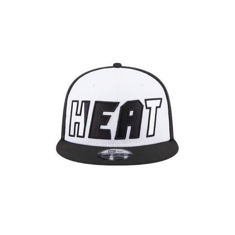 New Era Miami HEAT B/W Snapback