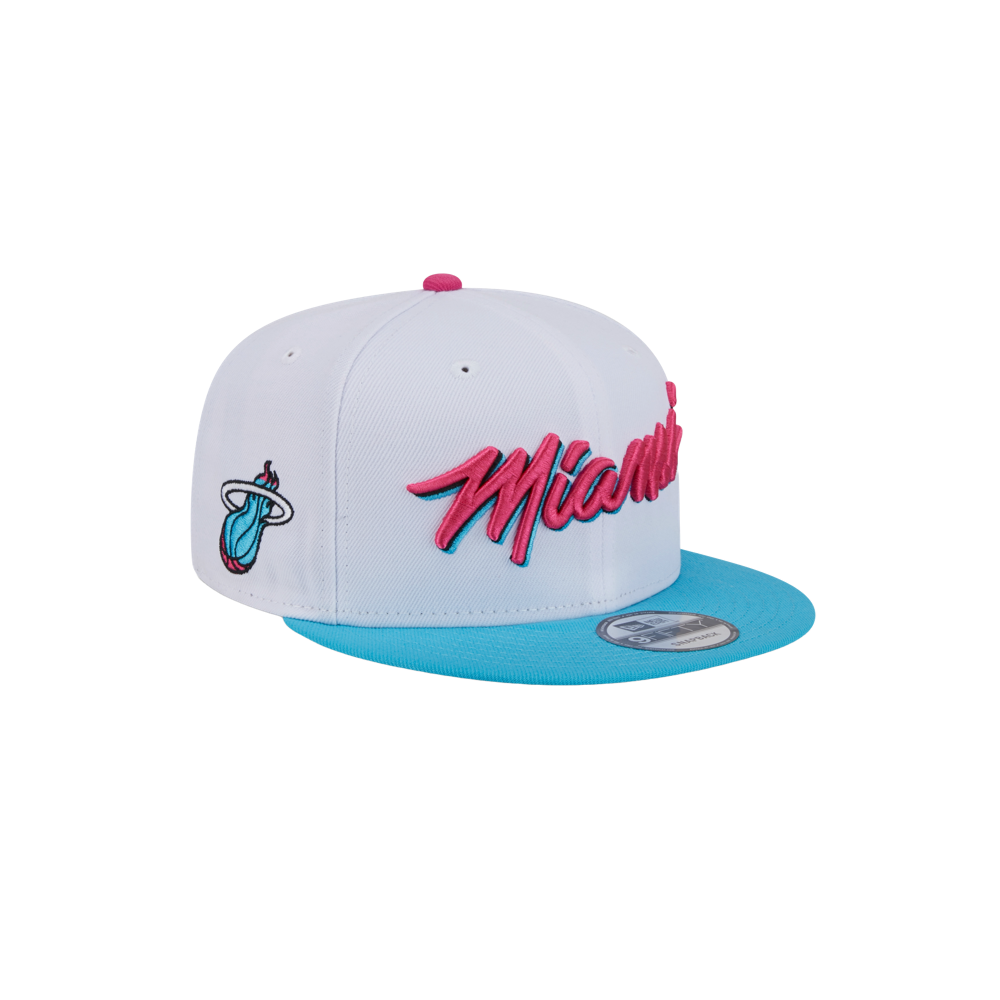 New Era Miami HEAT Original Vice Snapback Unisex Caps New Era