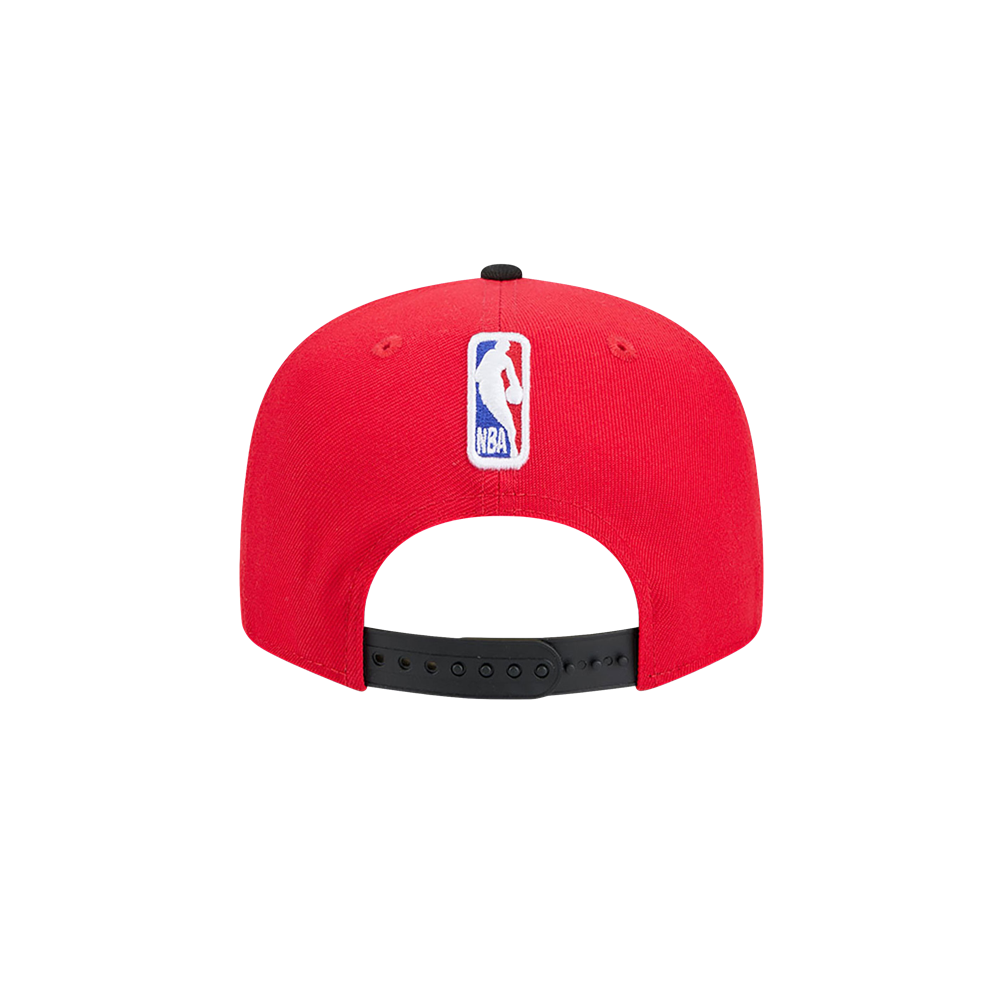 New Era HEAT Culture: Blood Red Wordmark Youth Snapback Youth Hat New Era   