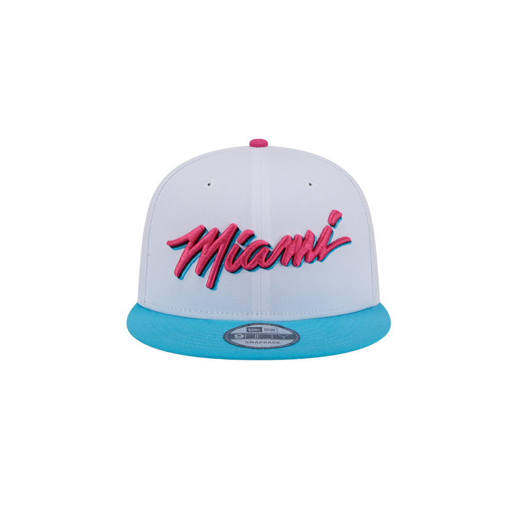 New Era Miami HEAT Original Vice Snapback Unisex Caps New Era