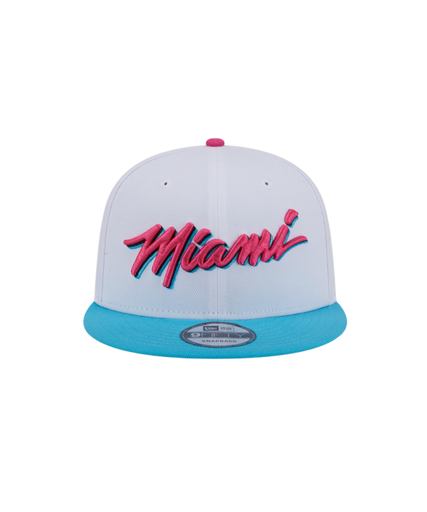 New Era Miami HEAT Original Vice Snapback Unisex Caps New Era