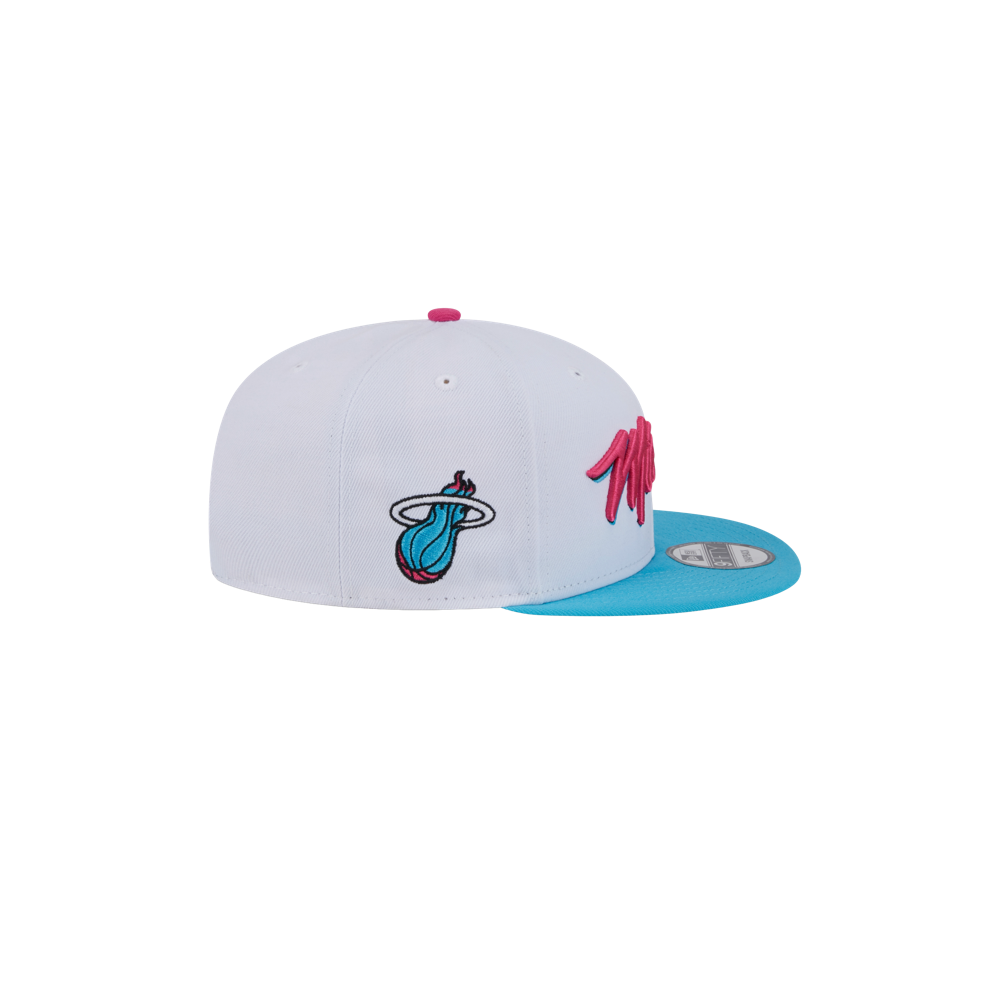 New Era Miami HEAT Original Vice Snapback Unisex Caps New Era