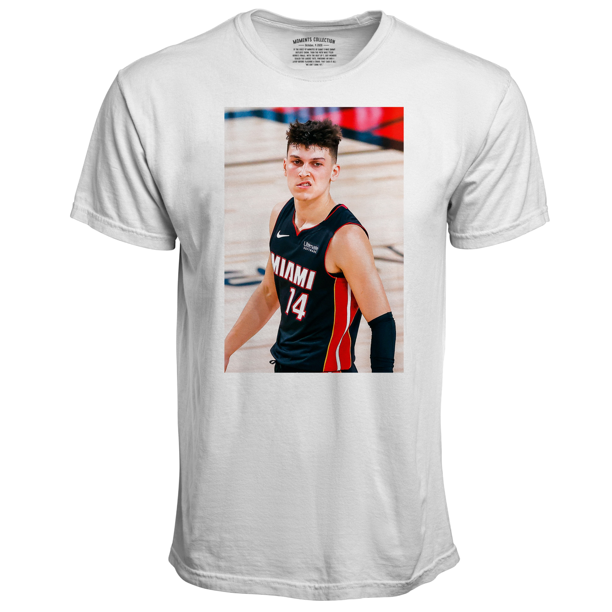 Court Culture Tyler Herro Snarl White Tee Unisex Tee Court Culture   