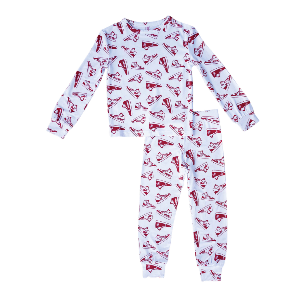 Court Culture X Everyday Leisure Sneakers 2-Piece PJ Set KIDS INFANTS BRIXTON PHOENIX    - featured image