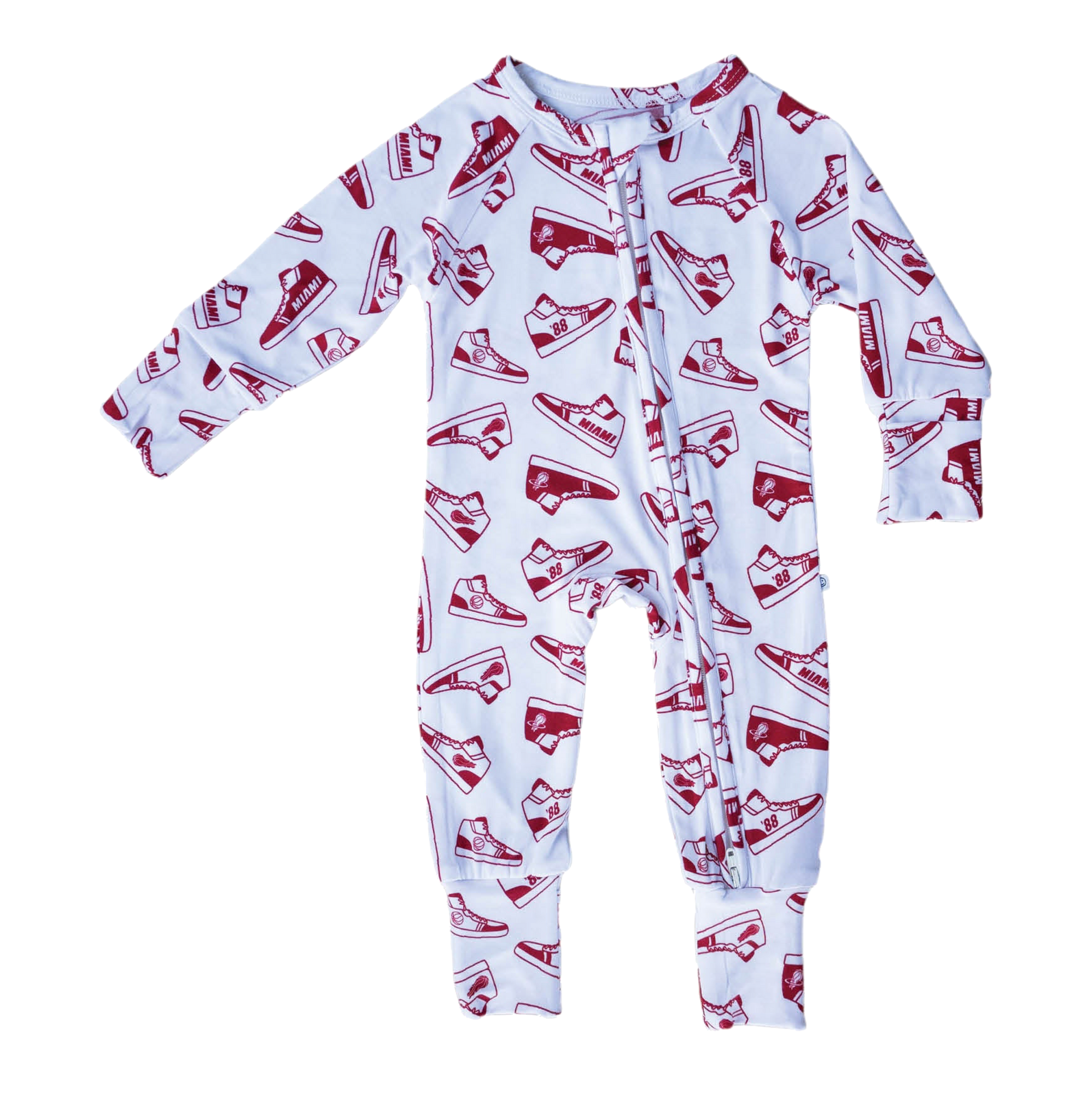 Court Culture X Everyday Leisure Sneakers Zip Romper Kids/Infants Court Culture   