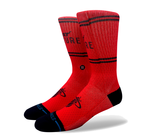 Stance HEAT Culture: Blood Red Socks