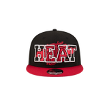 New Era Miami HEAT Splatter Snapback - 1