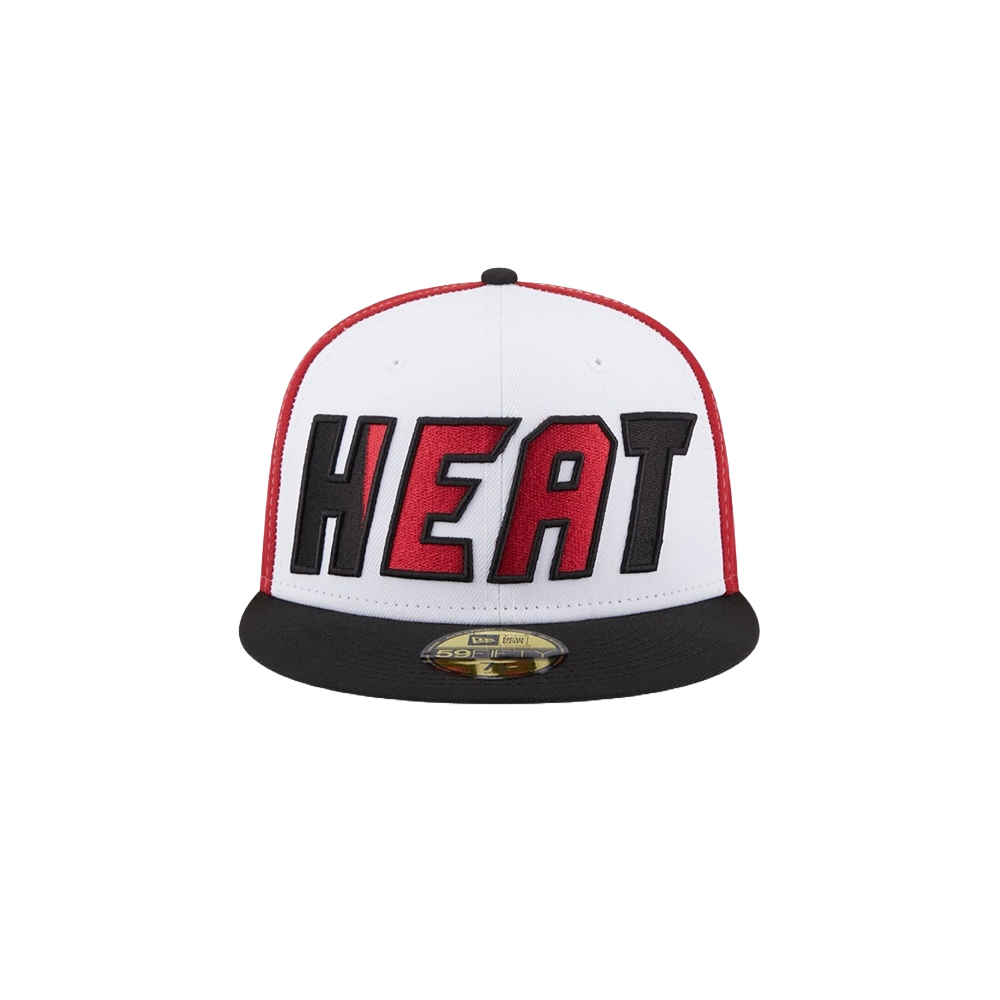 New Era Miami HEAT Split Fitted Unisex Caps New Era   