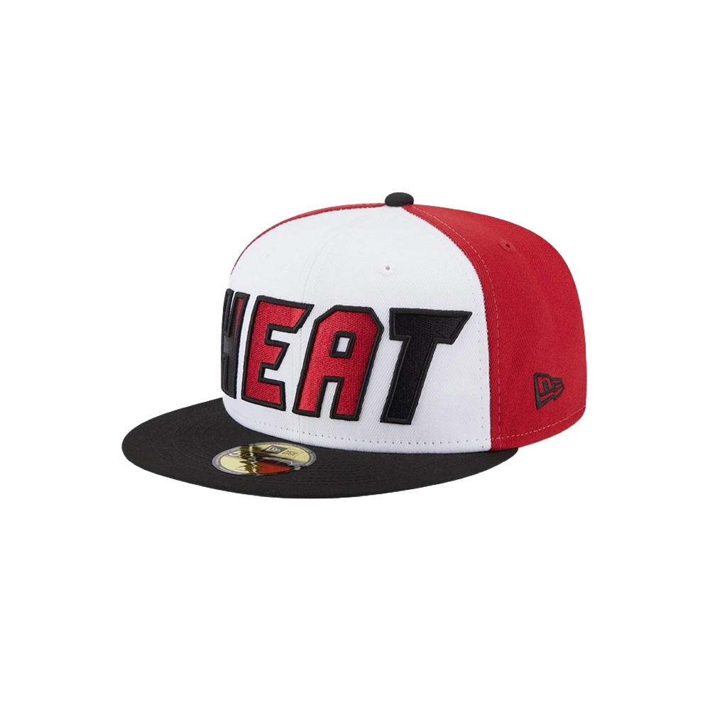 New Era Miami HEAT Split Fitted Unisex Caps New Era   