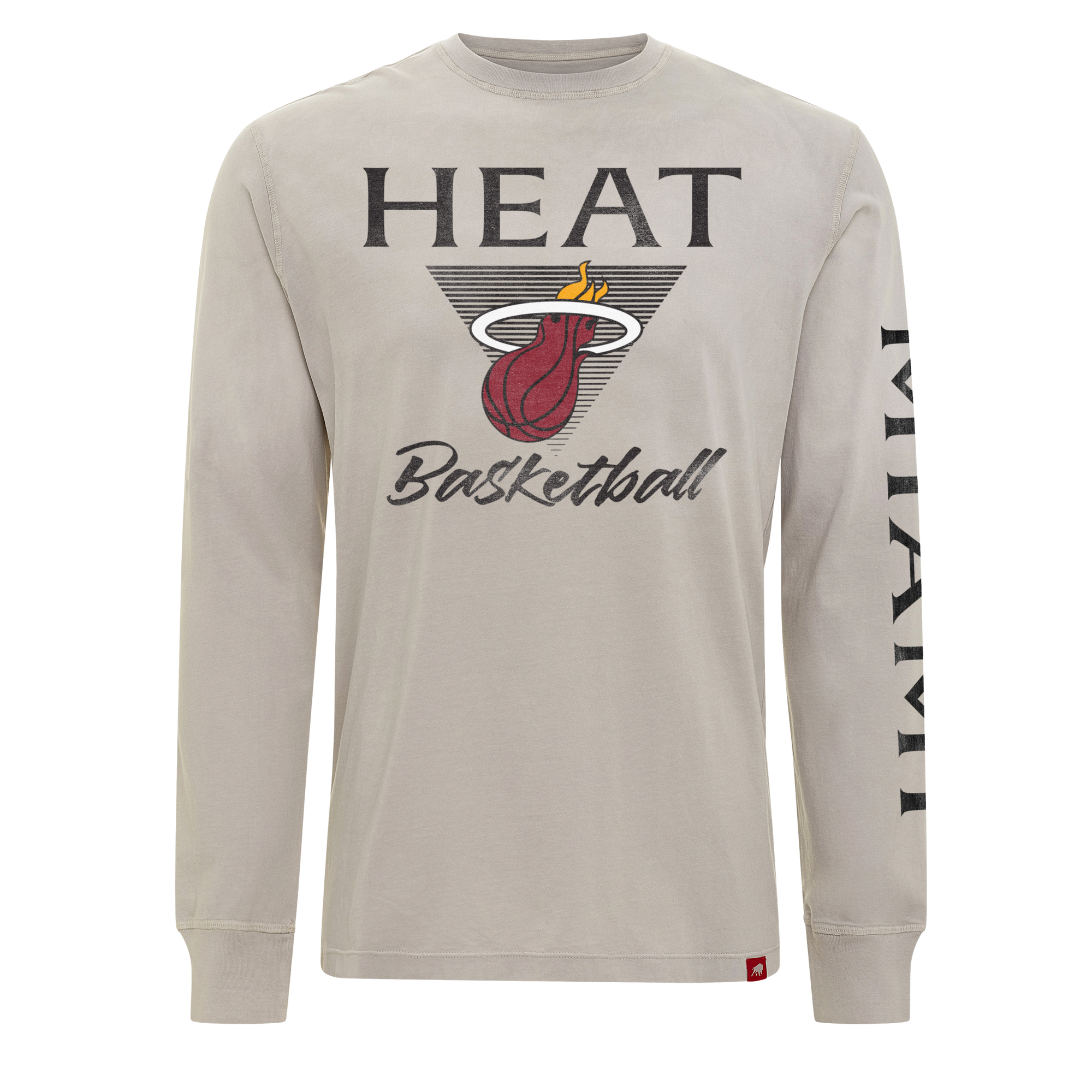 Sportiqe Miami HEAT Mohave Banks Long Sleeve Tee Men's Tee Sportiqe   