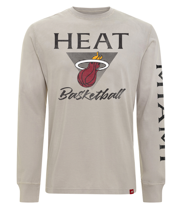 Sportiqe Miami HEAT Mohave Banks Long Sleeve Tee Men's Tee Sportiqe   