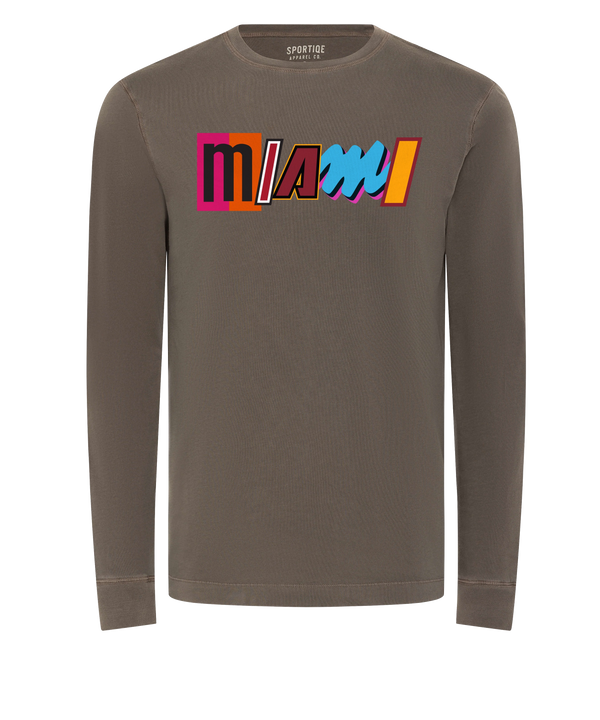 Sportiqe Miami Mashup Vol. 2 Longsleeve Tee MENSOUTERWEAR SPORTIQE APPAREL CO.   