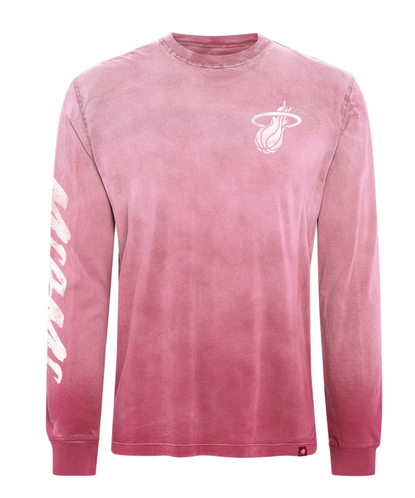 Sportiqe Miami HEAT Sun-Dipped Long Sleeve Tee Men's Long Sleeve Tee Sportiqe   