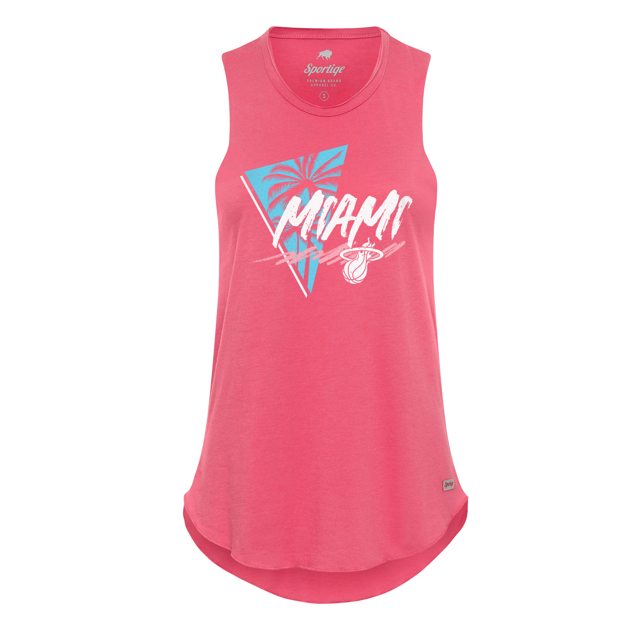 Sportiqe Miami HEAT Summer Women's Tank Women's Tank Sportiqe   