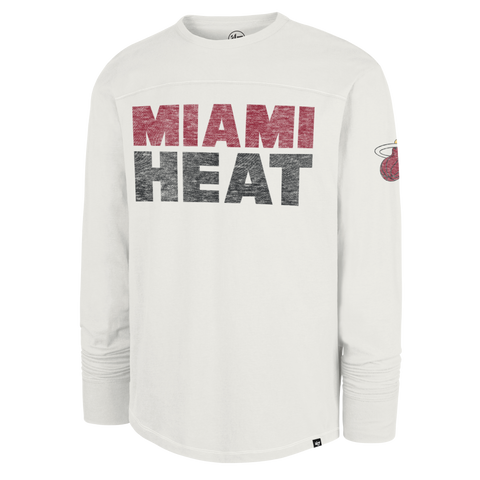 '47 Brand Miami HEAT Stack Long Sleeve Tee