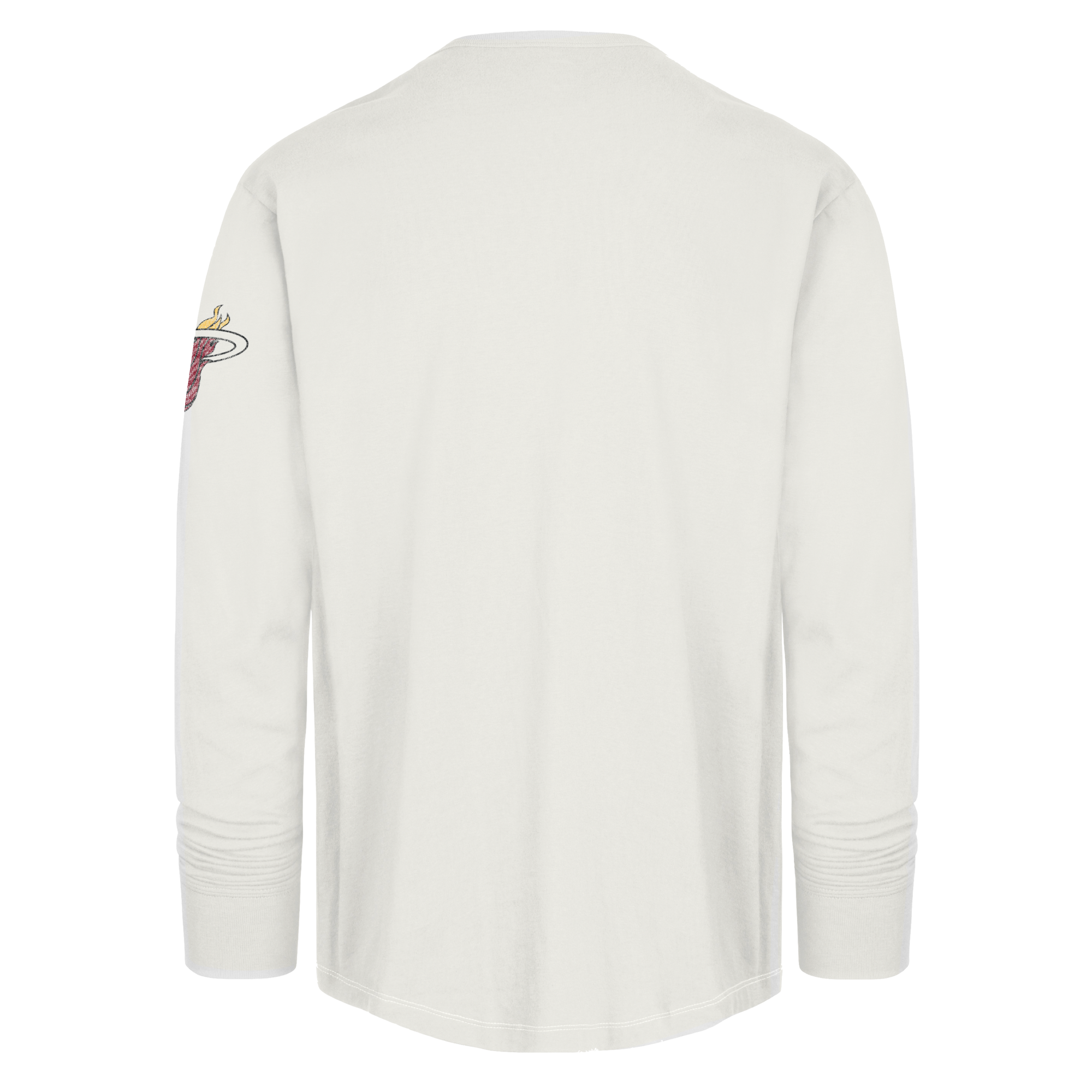 '47 Brand Miami HEAT Stack Long Sleeve Tee Men's Long Sleeve Tee '47 Brand