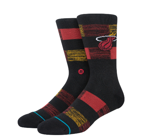 Stance Miami HEAT Cryptic Socks Men's Footwear Stance   