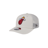 New Era Miami HEAT Stone Canvas Stretch Snapback - 3