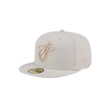 New Era Miami HEAT Stone Color Pack Fitted Hat - 3