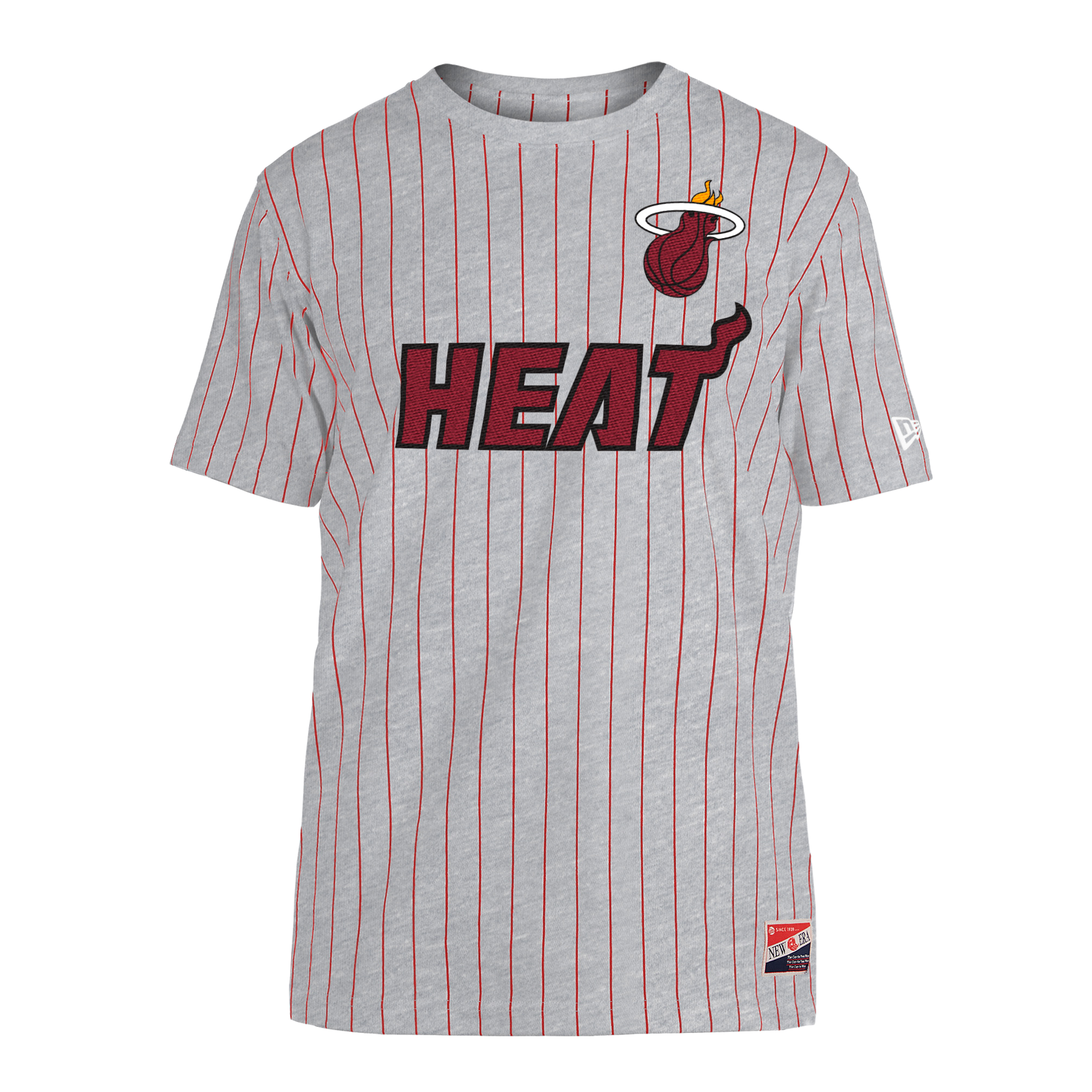 New Era Miami HEAT Stripe Tee Men's Tee New Era   