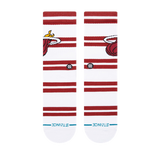 Stance Miami HEAT Logo Stripe Socks - 2