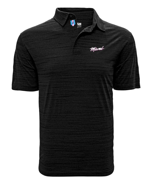 Levelwear ViceWave Sway Black Polo Men's Polo Levelwear   