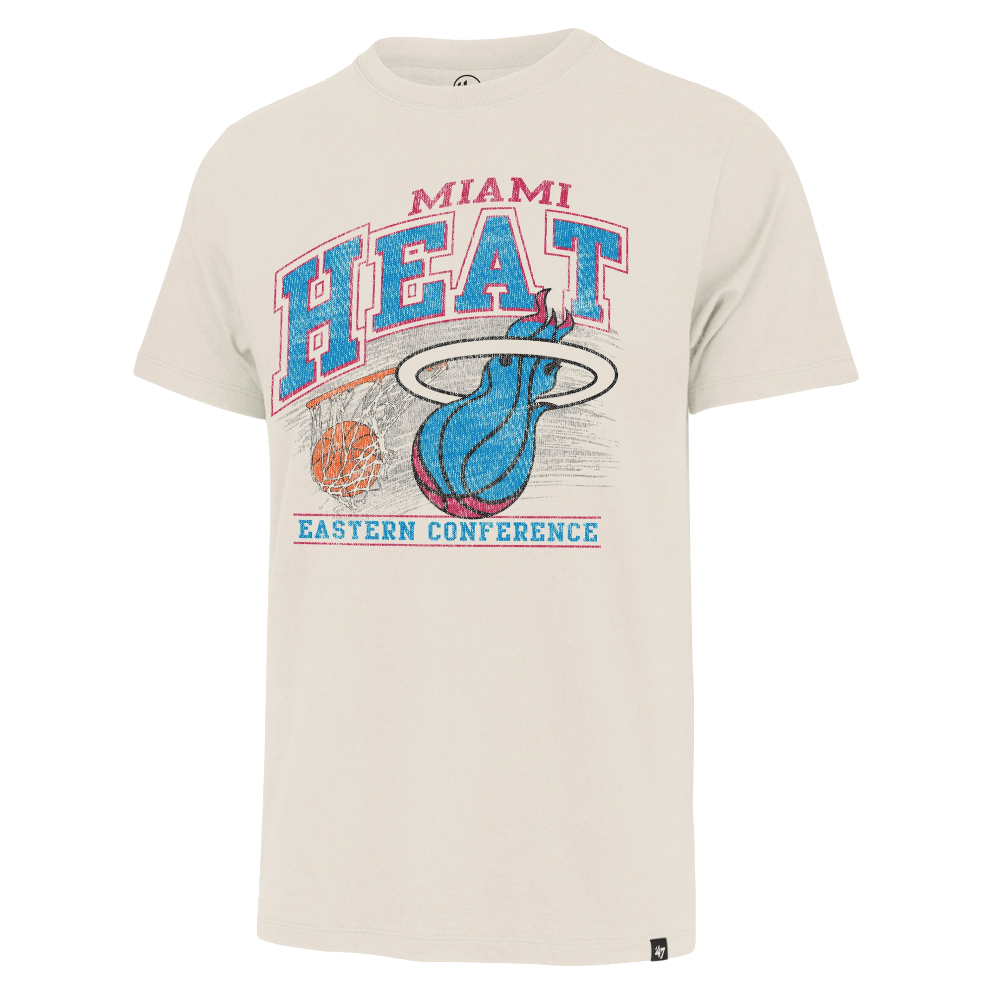 '47 Brand Miami HEAT Original Vice Amp Up Tee Men's Tee '47 Brand