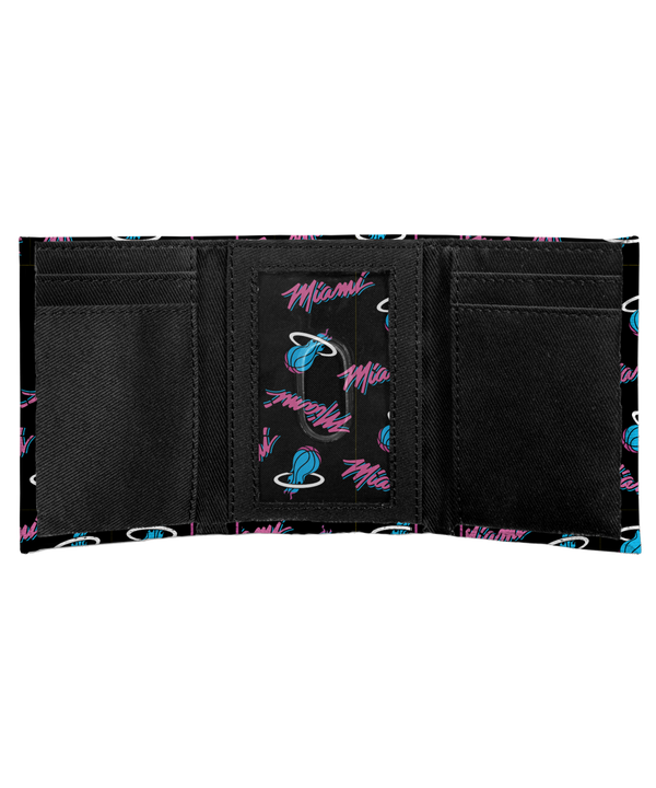 Miami HEAT Original Vice Trifold Wallet Novelties Rico Industries