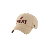 '47 Brand Miami HEAT Tan MVP Dad Hat - 1