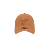 New Era Miami HEAT Tan Dad Hat - 1