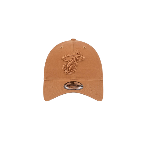 New Era Miami HEAT Tan Dad Hat