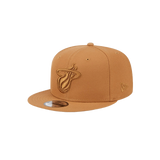 New Era Miami HEAT Tan Color Pack Snapback - 3