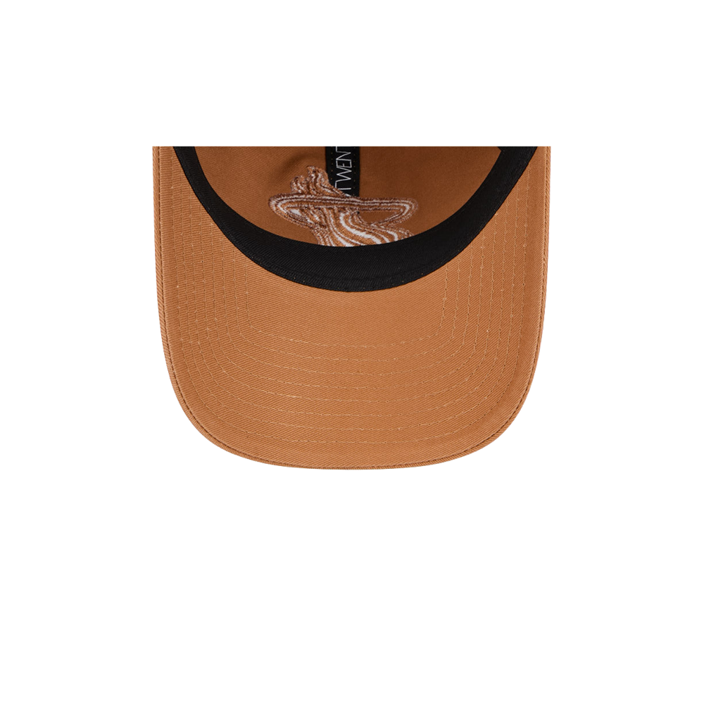 New Era Miami HEAT Tan Dad Hat Unisex Caps New Era   