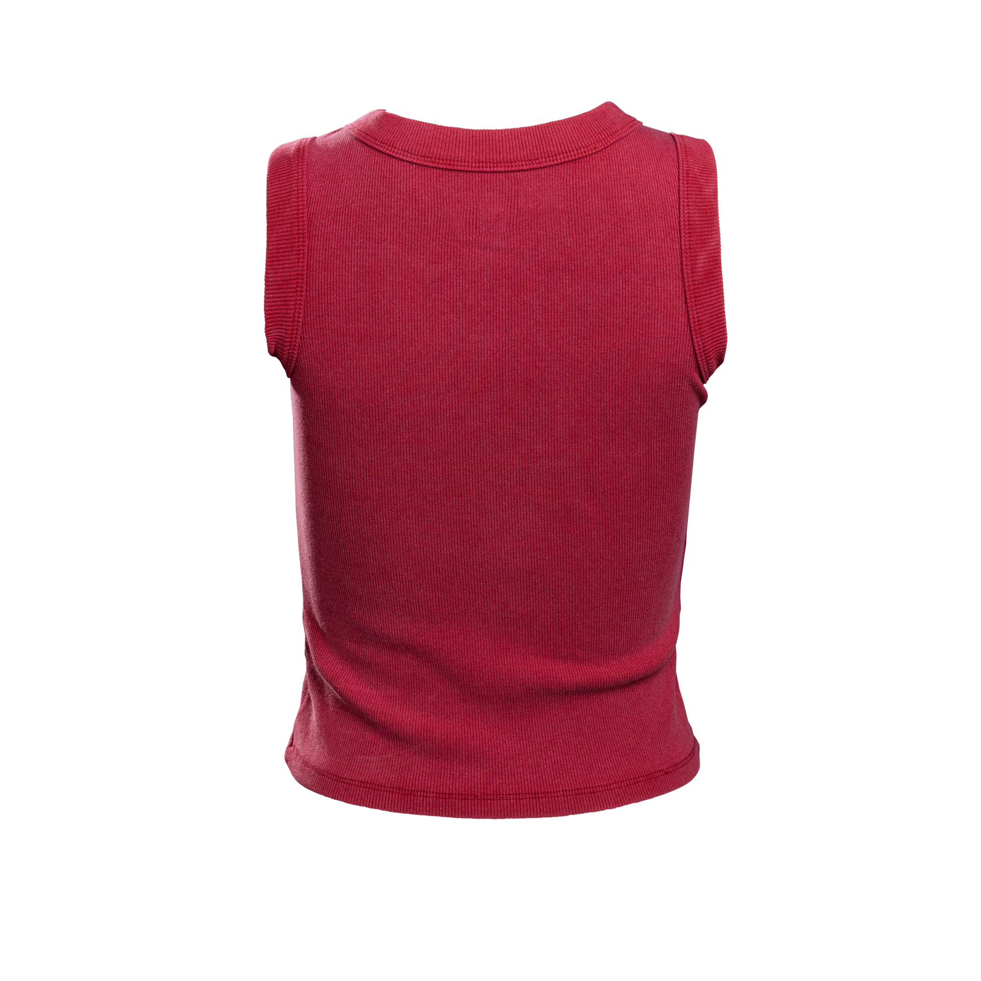 Court Culture Embroidered Logo Red Tank Women's Tee Court Culture   