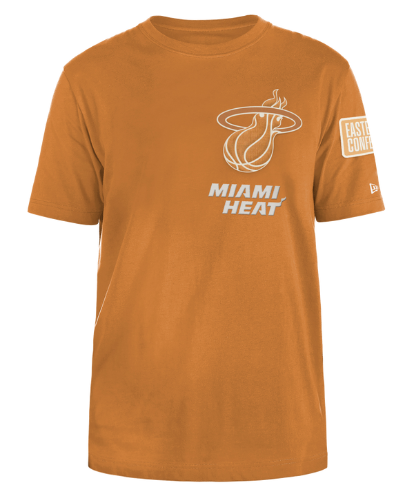 New Era Miami HEAT Tan Tee Unisex Tee New Era   