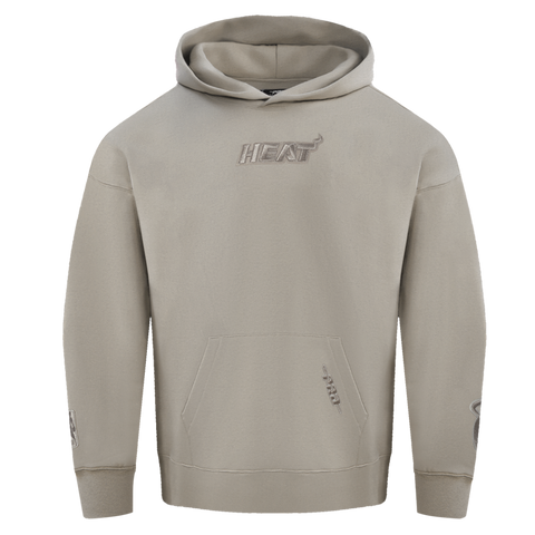 Pro Standard Miami HEAT Wingspan Taupe Hoodie