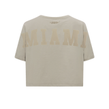 Pro Standard Miami HEAT Boxy Wingspan Women's Crop Tee - 4