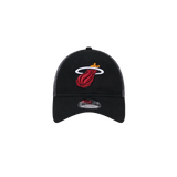 New Era Miami HEAT Team Slick Trucker Dad Hat - 1