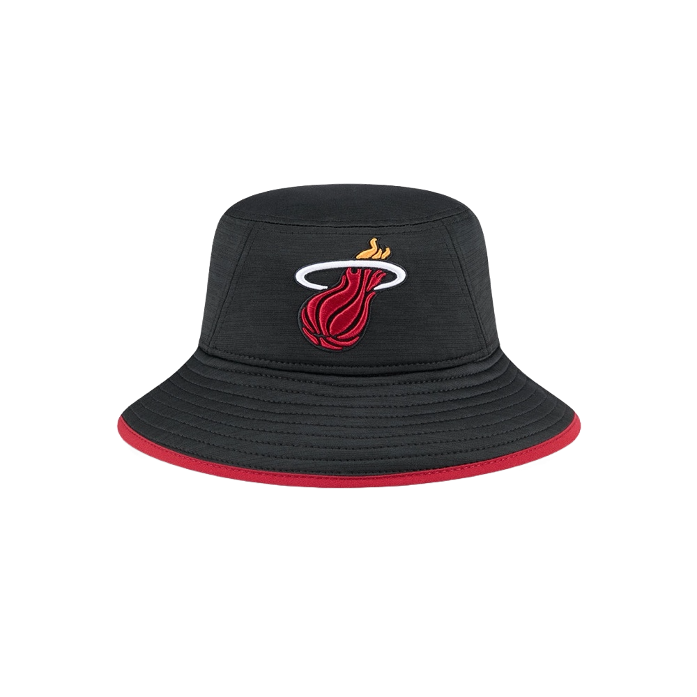 New Era Miami HEAT Tech Bucket Hat Unisex Caps New Era   